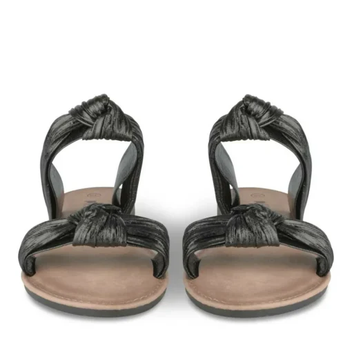 Mules NOIR Femme Motif Paillettes A Enfiler