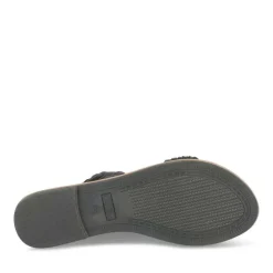 Mules NOIR Femme Motif Paillettes A Enfiler