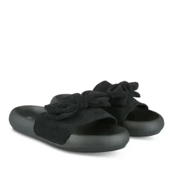 Mules NOIR Femme Motif Rayures A Enfiler
