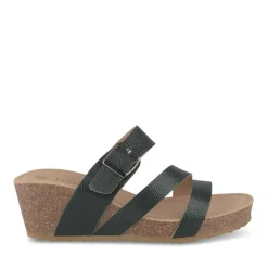 Mules NOIR Femme Motif Uni A Enfiler