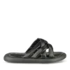 Mules NOIR Femme Motif Uni A Enfiler