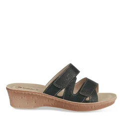 Mules NOIR Femme Motif Uni A Enfiler
