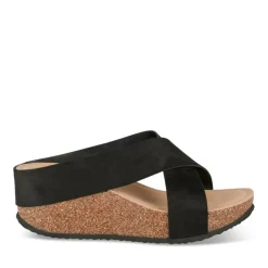 Mules NOIR Femme Motif Uni A Enfiler