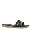 Mules NOIR Femme Motif Uni A Enfiler