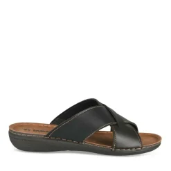 Mules NOIR Femme Motif Uni A Enfiler