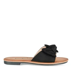 Mules NOIR Femme Motif Uni A Enfiler