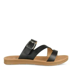 Mules NOIR Femme Motif Uni A Enfiler