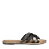 Mules NOIR Femme Motif Uni A Enfiler