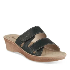 Mules NOIR Femme Motif Uni A Enfiler