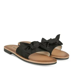 Mules NOIR Femme Motif Uni A Enfiler