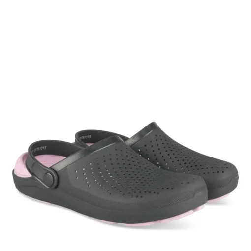 Mules NOIR Femme Motif Uni A Enfiler