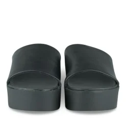 Mules NOIR Femme Motif Uni A Enfiler