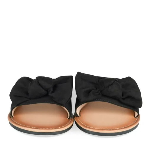 Mules NOIR Femme Motif Uni A Enfiler