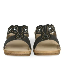 Mules NOIR Femme Motif Uni A Enfiler