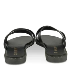 Mules NOIR Femme Motif Uni A Enfiler