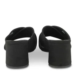 Mules NOIR Femme Motif Uni A Enfiler