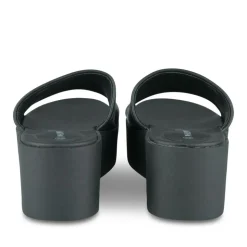 Mules NOIR Femme Motif Uni A Enfiler