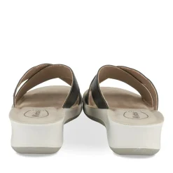 Mules NOIR Femme Motif Uni A Enfiler