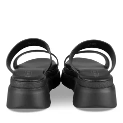 Mules NOIR Femme Motif Uni A Enfiler