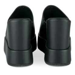 Mules NOIR Femme Motif Uni A Enfiler