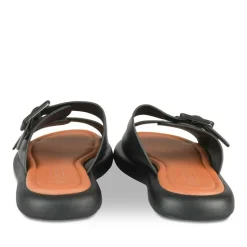 Mules NOIR Femme Motif Uni A Enfiler