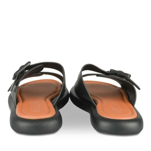 Mules NOIR Femme Motif Uni A Enfiler