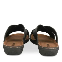 Mules NOIR Femme Motif Uni A Enfiler