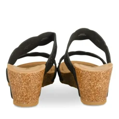 Mules NOIR Femme Motif Uni A Enfiler