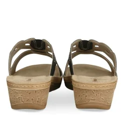 Mules NOIR Femme Motif Uni A Enfiler
