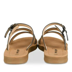 Mules NOIR Femme Motif Uni A Enfiler