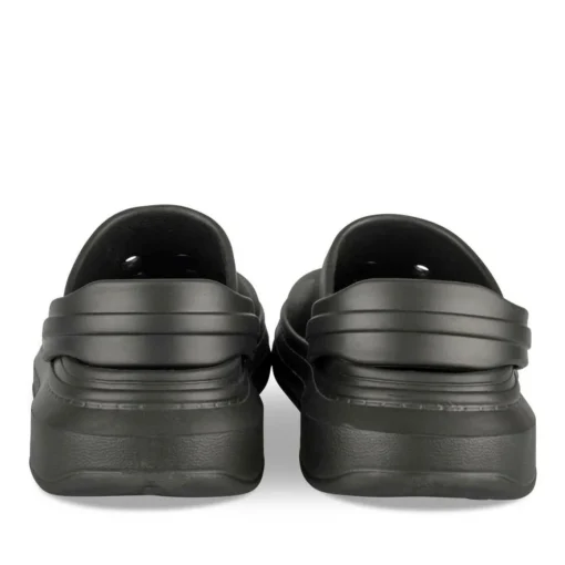 Mules NOIR Femme Motif Uni A Enfiler