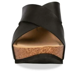 Mules NOIR Femme Motif Uni