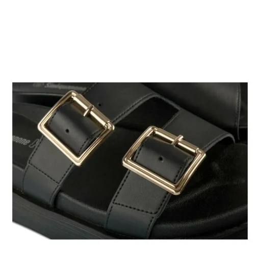 Mules NOIR Femme Motif Uni A Enfiler