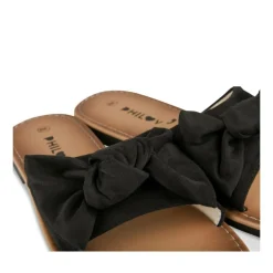 Mules NOIR Femme Motif Uni A Enfiler