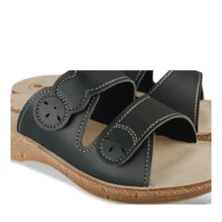 Mules NOIR Femme Motif Uni A Enfiler