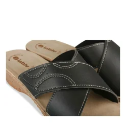 Mules NOIR Femme Motif Uni A Enfiler