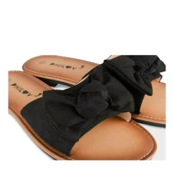 Mules NOIR Femme Motif Uni A Enfiler