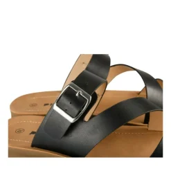 Mules NOIR Femme Motif Uni A Enfiler