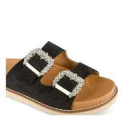 Mules NOIR Femme Motif Uni A Enfiler