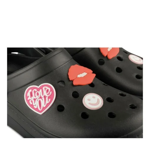 Mules NOIR Femme Motif Uni A Enfiler