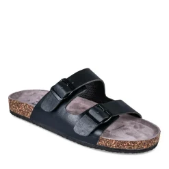 Mules NOIR Homme Boucle