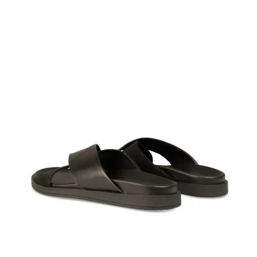 Mules NOIR Homme CUIR