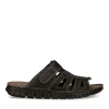 Mules NOIR Homme CUIR Motif Uni