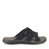 Mules NOIR Homme CUIR Motif Uni A Enfiler