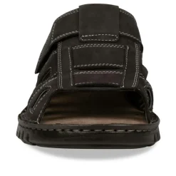 Mules NOIR Homme CUIR Motif Uni