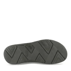 Mules NOIR Homme CUIR Motif Uni A Enfiler