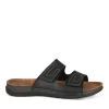 Mules NOIR Homme Motif Uni A Enfiler