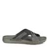 Mules NOIR Homme Motif Uni A Enfiler