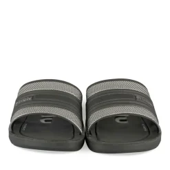 Mules NOIR Homme Motif Uni A Enfiler