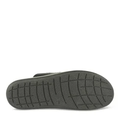 Mules NOIR Homme Motif Uni A Enfiler